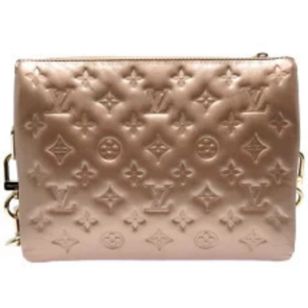 Louis Vuitton Chain Coussin Lambskin Handbag Black
